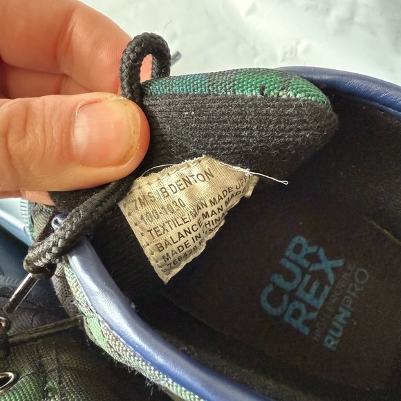 St. John's Bay Women's Denton Flat Heel Rain Boots Navy Blue/Green Plaid Size 7 - Picture 8 of 8